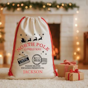 Personalised Christmas Santa Sack