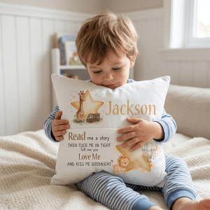 Personalised Safari Storybook Ultimate Cushion