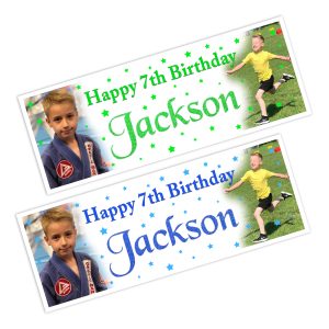 Happy Birthday Photo Banner