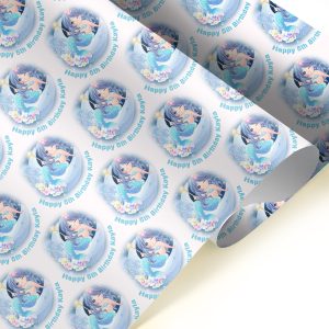Mermaid Happy Birthday Wrapping Paper