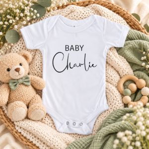 New Baby Name Vest