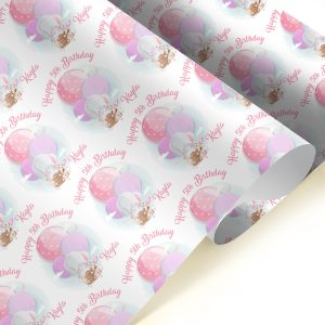 Baby Happy Birthday Gift Wrapping Paper