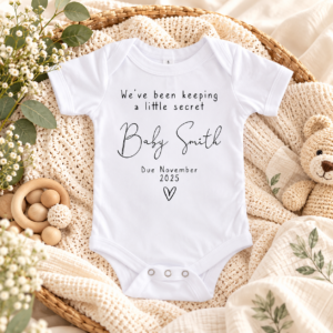 A little secret Baby Vest