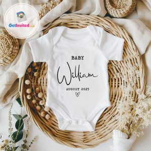 Pregnancy Announcement Baby Vest