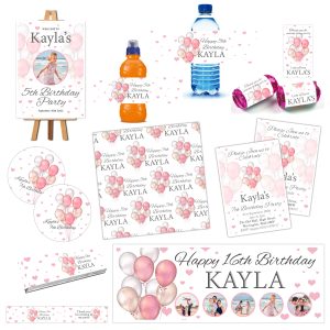 Pink Birthday Party Collection