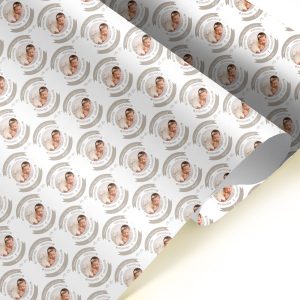 Congratulations Baptism Christening Photo Wrapping Paper
