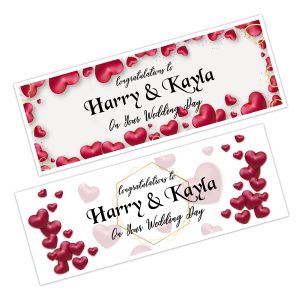 Engagement Wedding Congratulations Banner