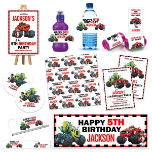 Blaze and the Monster Machines Party Collection