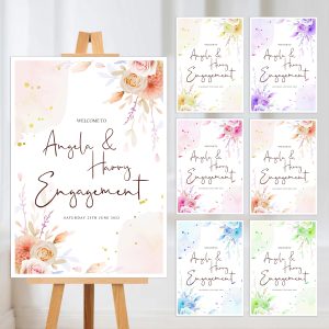 Engagement Welcome Sign