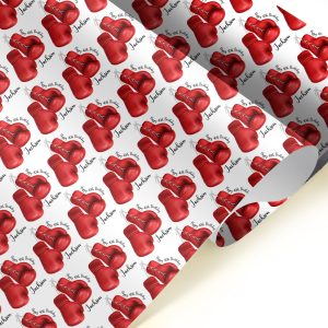 Boxing Happy Birthday Gift Wrapping Paper
