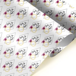 Bride To Be Gift Wrapping Paper