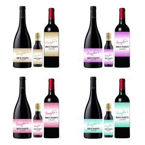 Hen Party Bottle Label