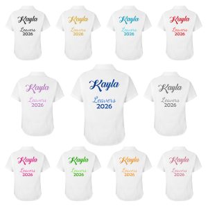School Leavers Personalised Shirt