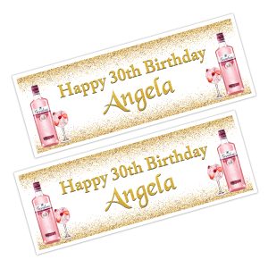 Gordons Pink Gin Birthday Banner