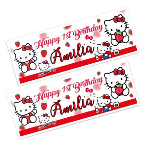 Hello Kitty Happy Birthday Banner