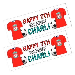 Liverpool F.C. Happy Birthday Banner