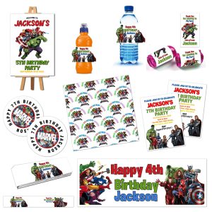 Marvel Birthday Party Decorations