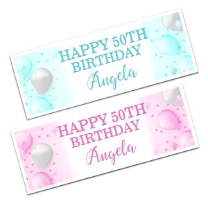 Happy Birthday Party Banner