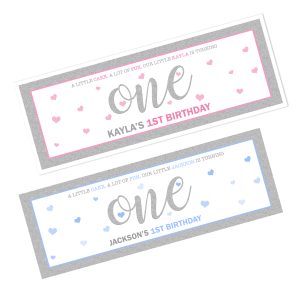 1st Happy Birthday Banner