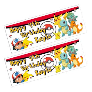 Pokemon Happy Birthday banner