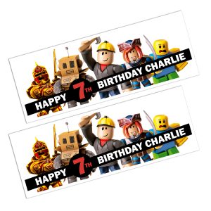 Roblox Happy Birthday Banner