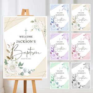 Baptism Welcome Sign
