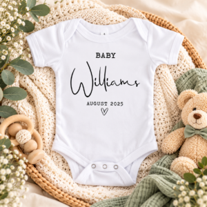 Pregnancy Announcement Baby Vest