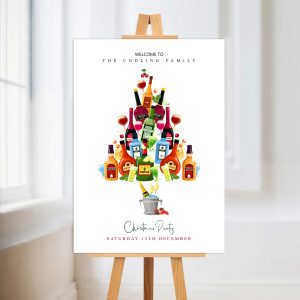 Christmas Party Welcome Board