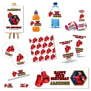 Boxing  Birthday Party Collection