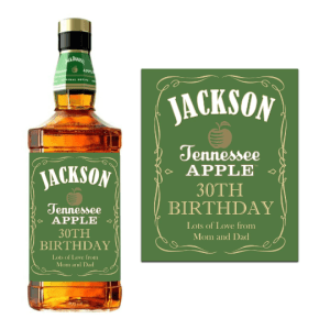 Jack Daniels Apple Label
