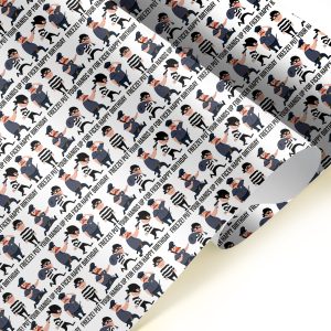 Police Happy Birthday Wrapping Paper