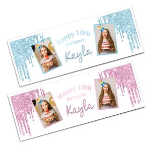 Happy Birthday Photo Banner