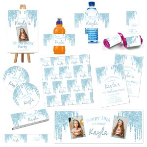 Blue Birthday Party Collection