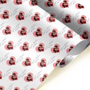 Couples Photo Gift Wrapping Paper