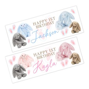 Jellycat Bunny Birthday Banner