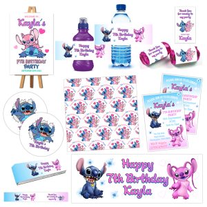 Lilo & Stitch Personalised Birthday Party Collection
