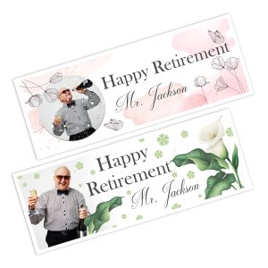 Happy Retirement Photo Banner