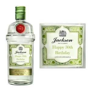 Tanqueray Rangpur Gin Label