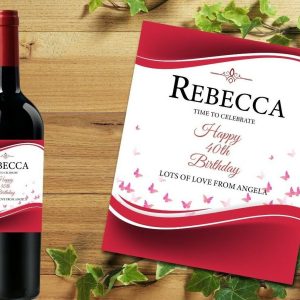 Red Wine Label