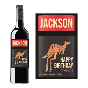 Yellow Tail Personalised Wine Label
