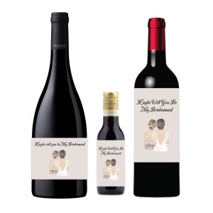 Bridesmaid Bottle Label